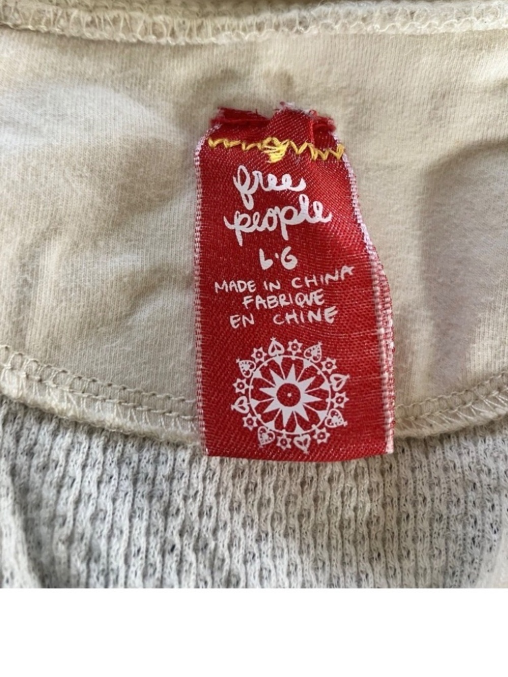 Free people vintage Nordic thermal - Picture 4 of 7